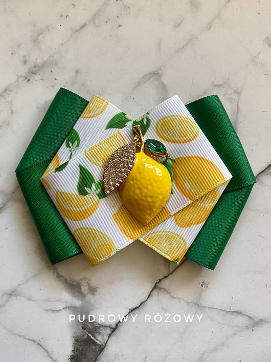 broszki Brosza z Cytryną Kolekcja Limitowana  FRUIT Nowość