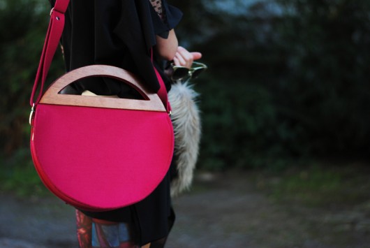 Round Pink Glamour moo studio