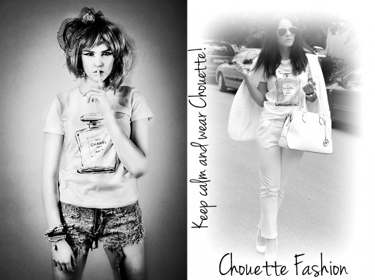 T-shirt Przesiąknij mną CHANEL Chouette