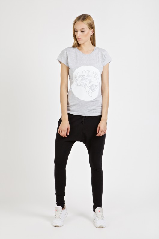 T-shirt damski 'mózg' NoExcuse