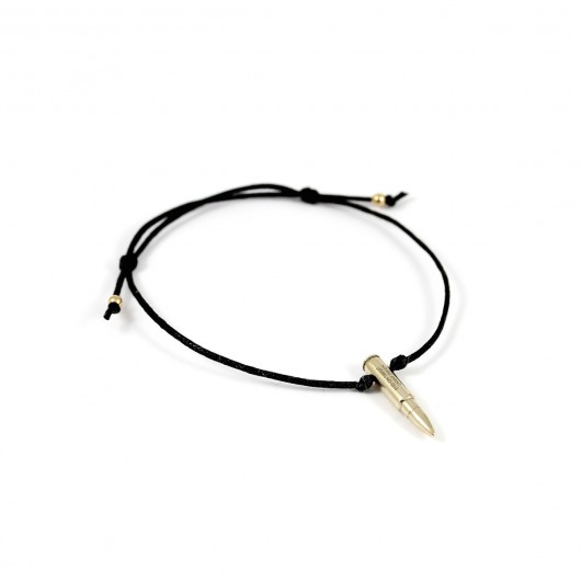 Eyes On Target - mini bullet bracelet (brass 1) Unikke Design