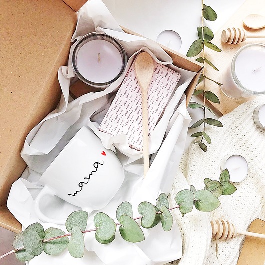 Zestaw z herbatą i świeczką MAMA  my mug company