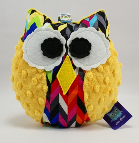 Sowa COCO zawieszka MOZAIKA mango Little Sophie