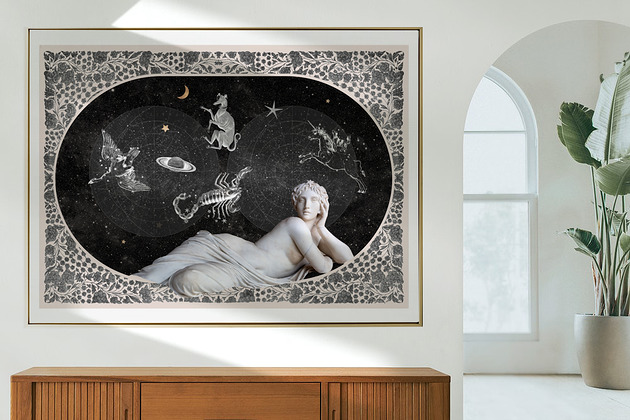 Plakat Konstelacje 120x90 cm Anita Tomala