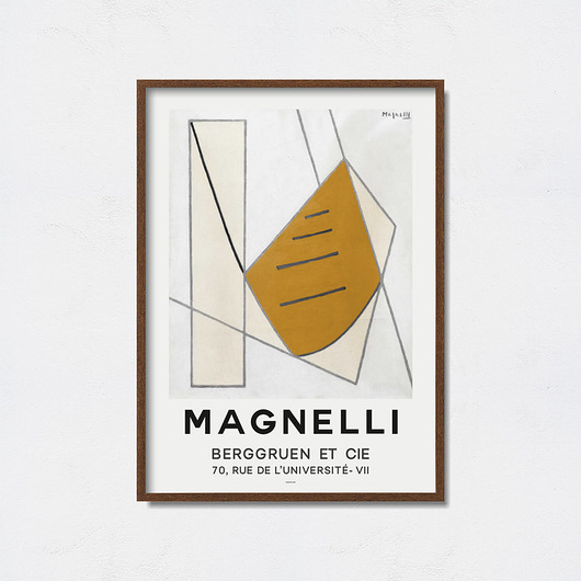 plakaty Alberto Magnelli - Exhibition Poster
