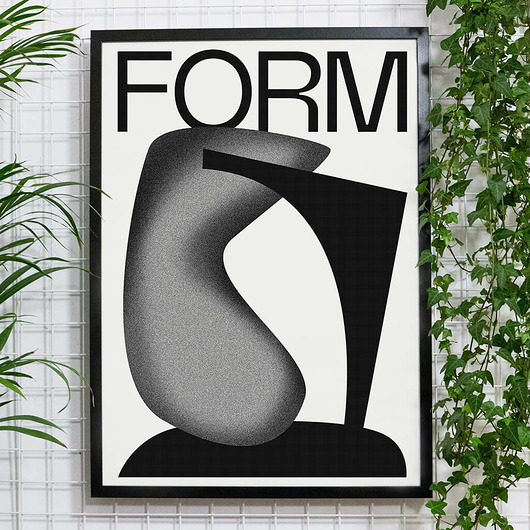 Plakat Form - sitodruk Pracownia Witryna