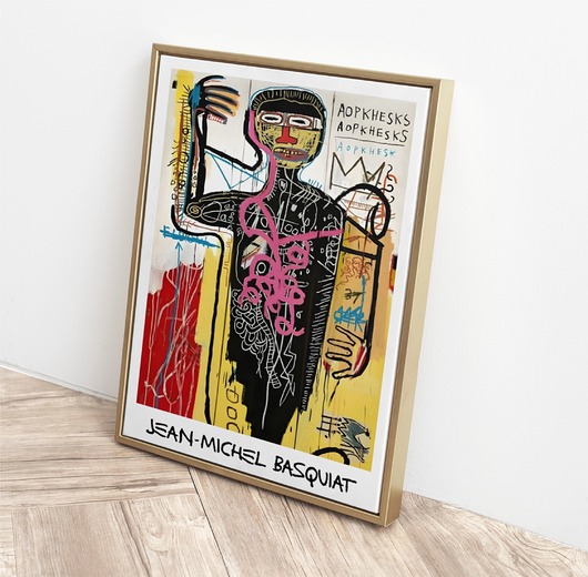 plakaty PLAKAT Basquiat street art graffiti poster sztuka uliczna 80