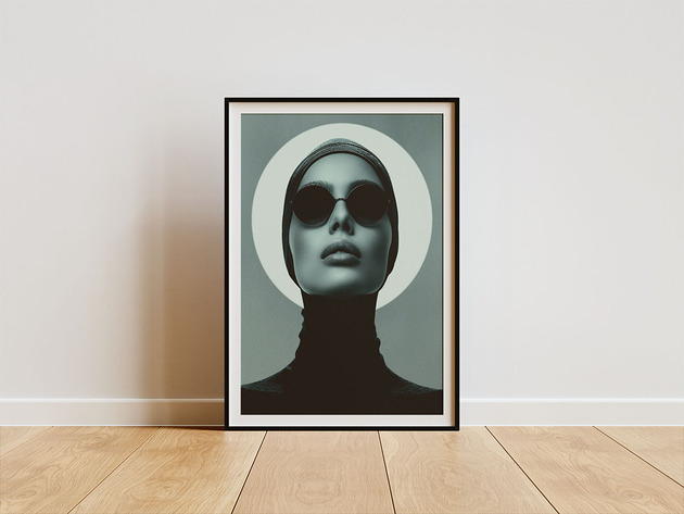 plakaty Plakat - Chrome Lady