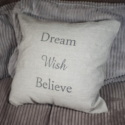 Poszewka &quot;Dream Wish Believe&quot; i love nature