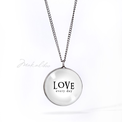Love - naszyjnik simple Makaliboo