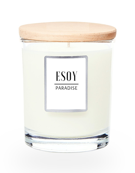 świece zapachowe ŚWIECA SOJOWA PARADISE 200 ml - tropikalna energia