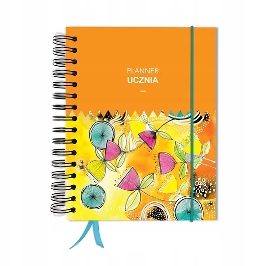 kalendarze i plannery Kalendarz szkolny ucznia 2025/2026 planer tyg A5+
