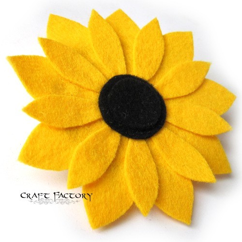 Sunflower - broszka Craft Factory