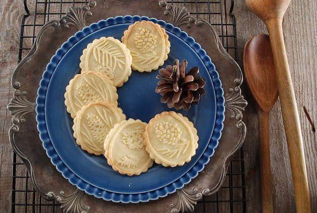 wałki do ciasta PINE CONE BISCUITS - grawerowany wałek do ciasta - szyszki