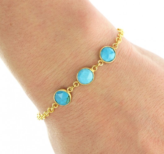 My Precious - Turquoise & Gold Trio. Lavoga
