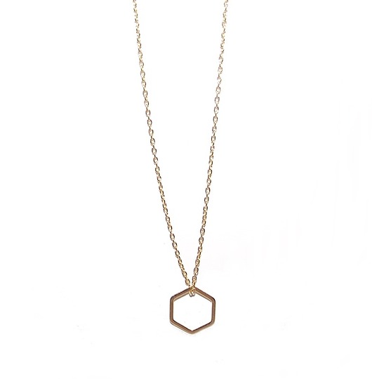 Naszyjnik hexagon Czaki Bransoletki