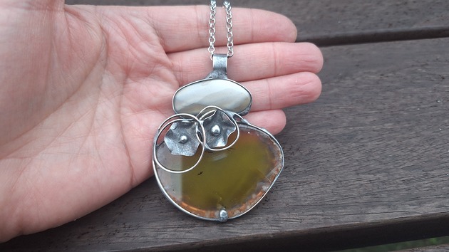 wisiory Kwiaty sobie sama kup! - wisiorek