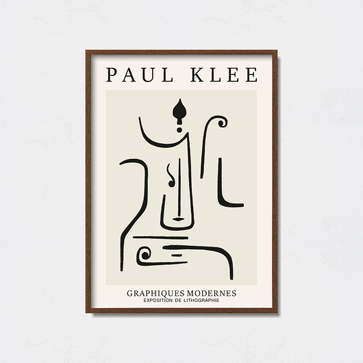 Paul Klee plakat do wystawy Pas De LArt