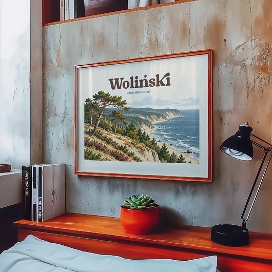 plakaty Plakat Woliński Park Narodowy - Druk Pigmentowy
