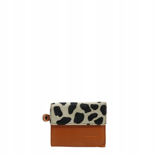 portfele damskie Portfel damski skórzany miejsce na bilon zdjęcie przegródki OLIVKA