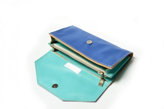Portfel  Royal blue / Mint  03 Pansy