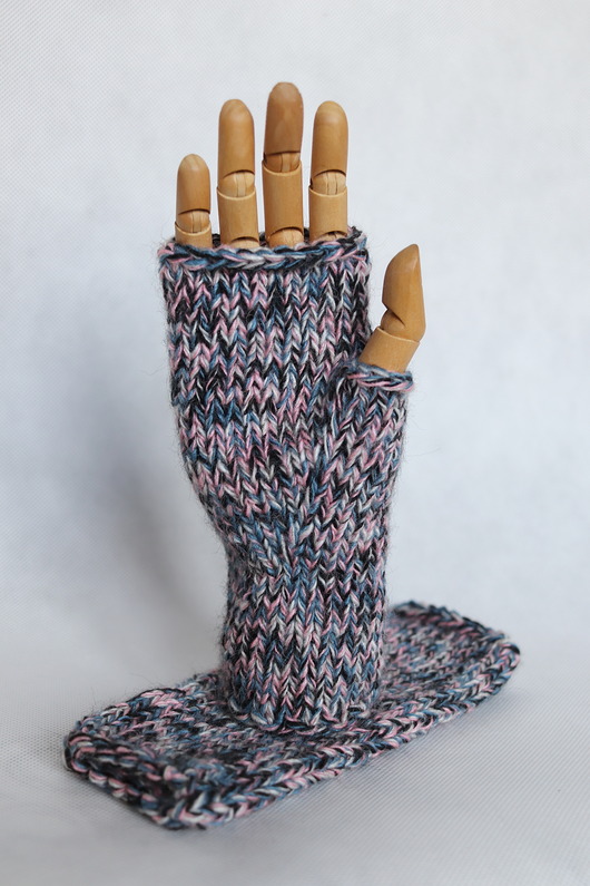 rękawiczki damskie Mitenki Amanda-bezszwowe rękawiczki bez palców z krótkim kciukiem