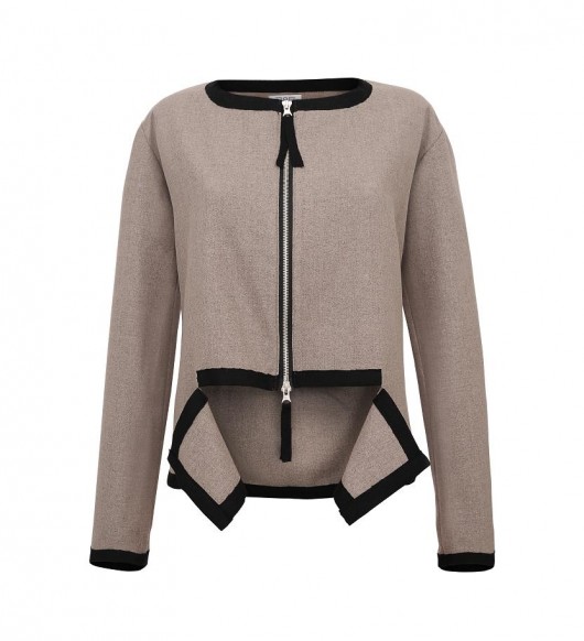 Blezer wełniany beige od JAP JAP