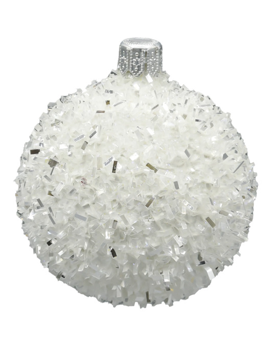 ozdoby choinkowe Bombka okrągła śnieżka: mała