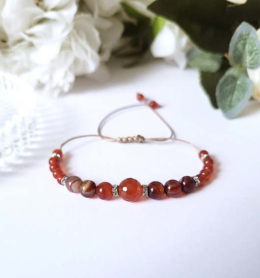 bransoletki z kamieni naturalnych ODWAGA i pozytywne nastawienie