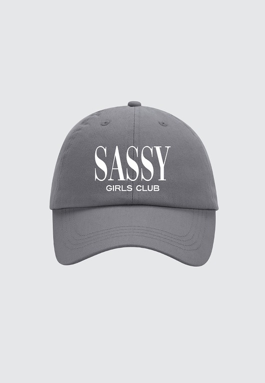 czapki damskie Czapka z daszkiem DAD CAP (organic) szara