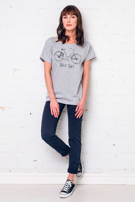 BIKE GIRL Oversize T-shirt GAU great as You