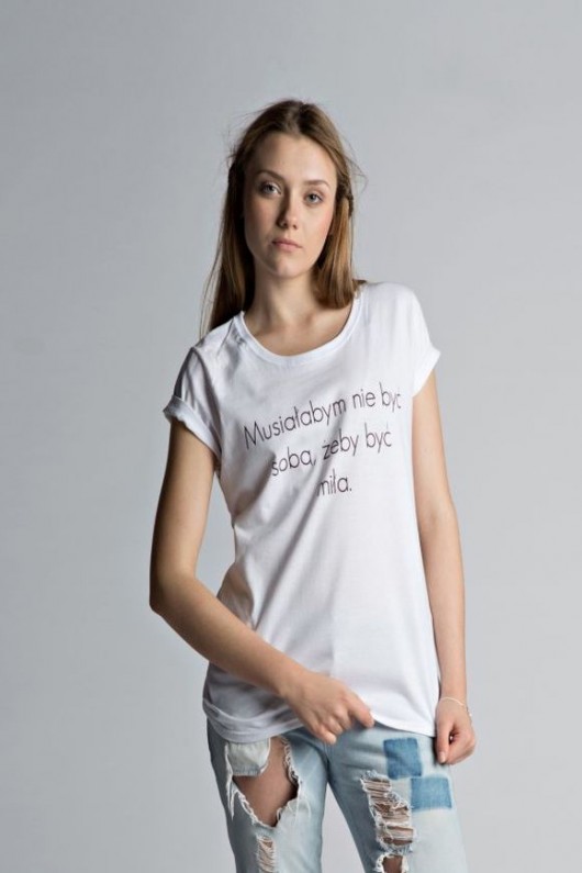 T-shirt Musiałabym nie być sobą magicboxshop