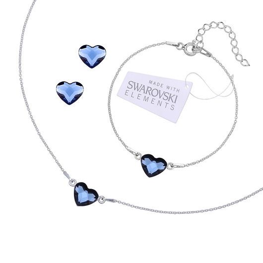 3- częściowy zestaw z kryształem Swarovski Coccola JEWELLERY