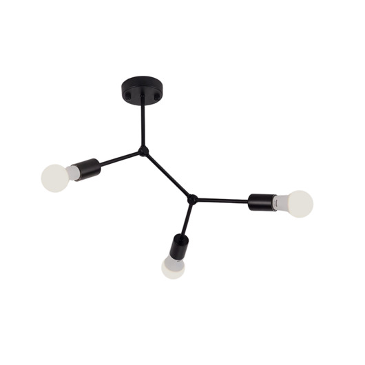 lampy wiszące Lampa wisząca zwis żyrandol lampa na sufit czarna LED E27