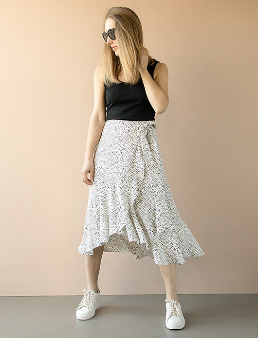Spódnica CARMEN white COCOON