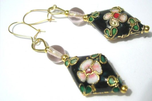 CLOISONNE - Czarny Romb agis