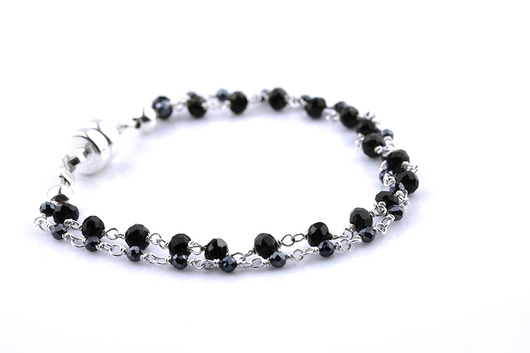 Bransoletka Spinel Mix srebro Brazi Druse Jewelry