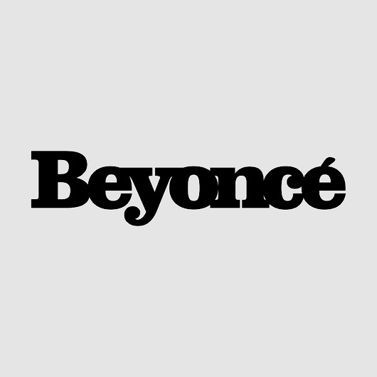Napis na Ścianę 3D BEYONCE LOVINA PRINTS