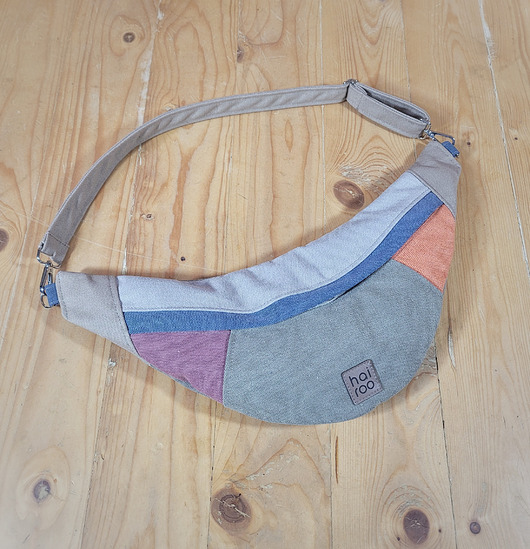 saszetka nerka Nerka "Haru"kolorowa  bawełniana vegan