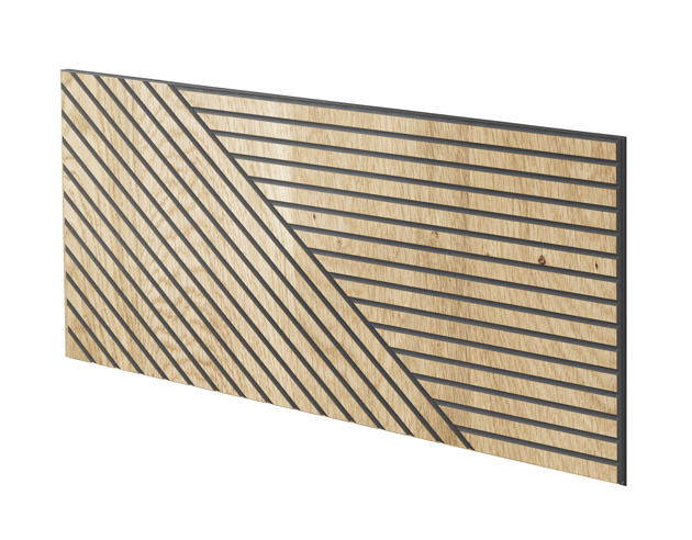 Ozdoby na ścianę Panel frezowany - Segovia 60x30 cm