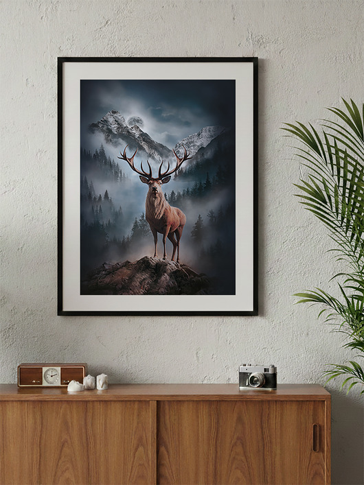 plakaty Plakat Jeleń 30x40 cm