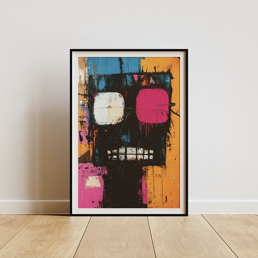 plakaty Plakat - Stoned robot
