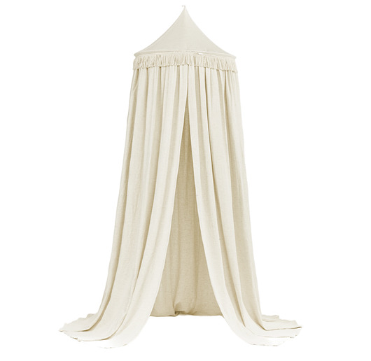 namioty i tipi dla dzieci Baldachim Boho Twist Maxi fi70 cm Waniliowy