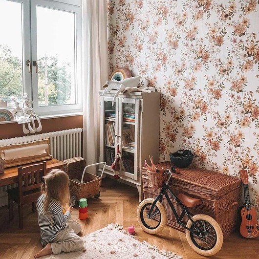 naklejki ścienne do pokoju dziecka English Garden Tapeta