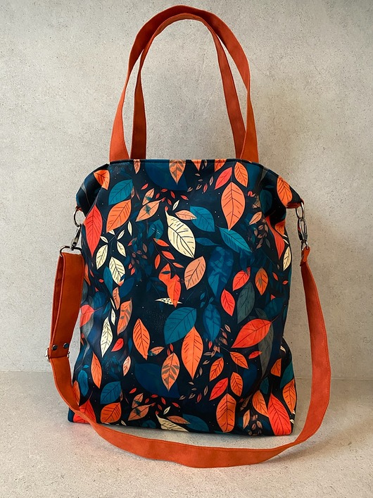 torby XXL Torba na ramię XXL - print jesień