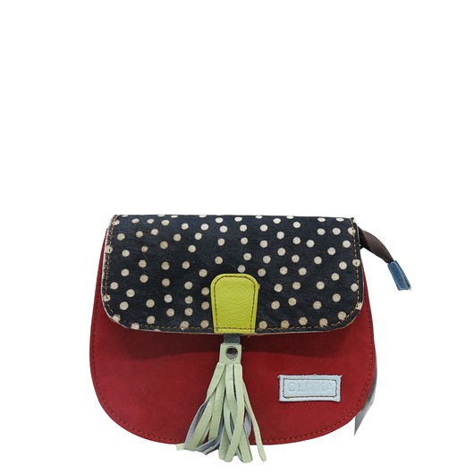 torby na ramię Torebka listonoszka zamszowa damska regulowany pasek kolorowa OLIVKA