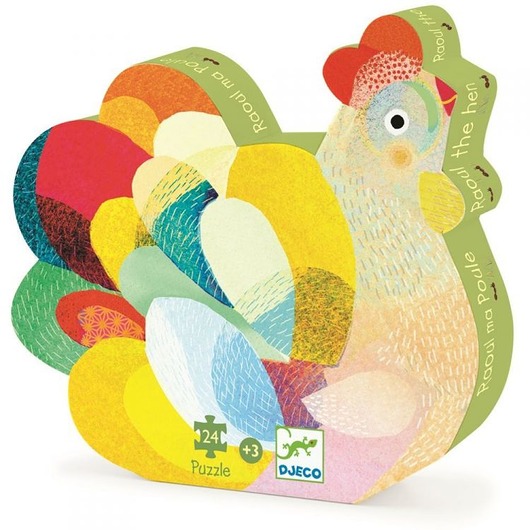 puzzle dla dzieci Puzzle Djeco Kurka 3+