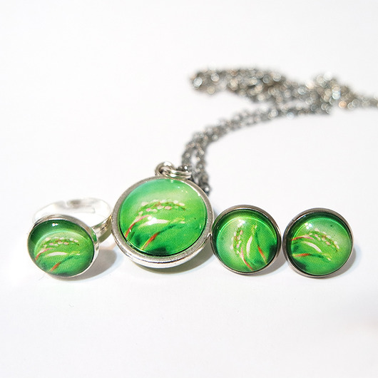 komplet biżuterii Komplet - Energia natury