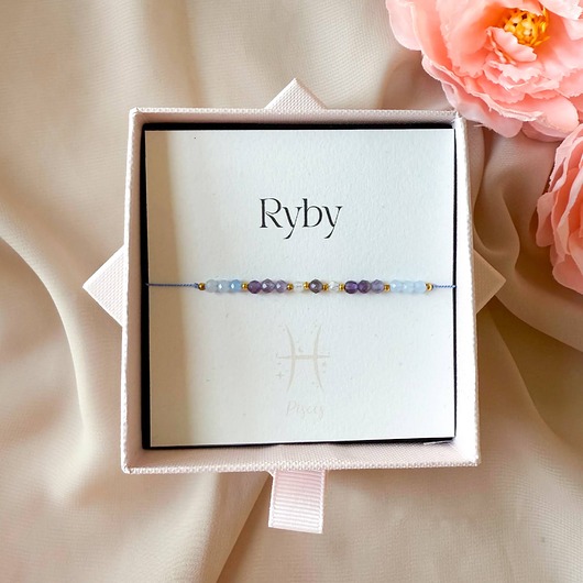 bransoletki na sznurku Bransoletka dla Znaku zodiaku RYBY