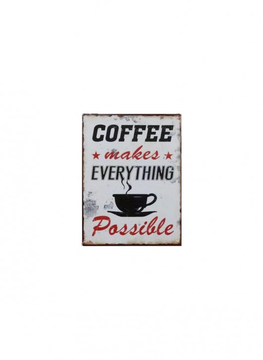 Szyld metalowy COFFEE MIA home